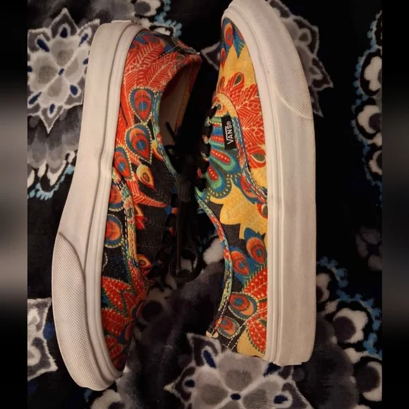 Vibrant Peacock Vans Womens 6 - Picture 4 of 8